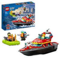 LEGO City 60373, Brandräddningsbåt