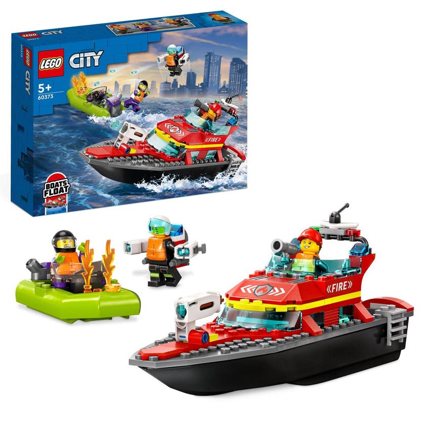 LEGO City 60373, Brandräddningsbåt