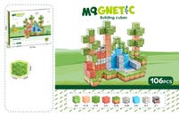 Mag&Play - Building cubes 2 cm 106 st