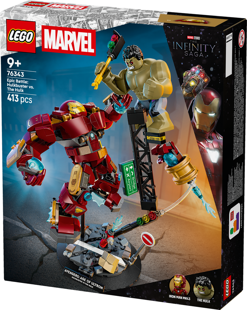 LEGO® | Marvel Episk strid: Hulkbuster mot Hulk 76343