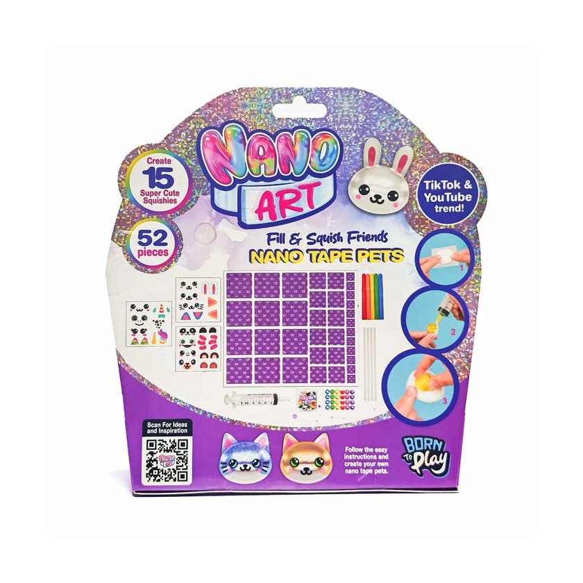 Nano Art, Fill And Squish Friends