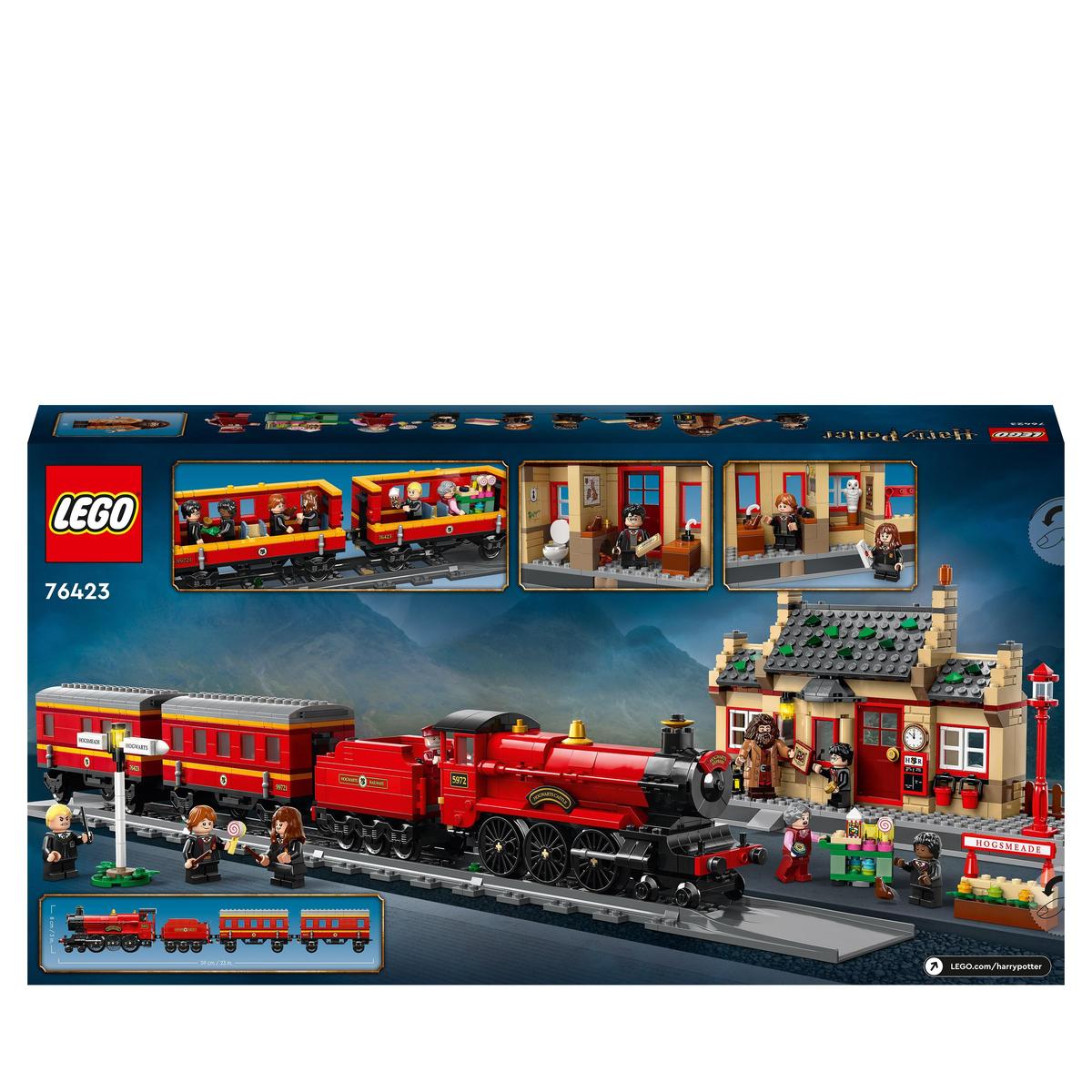 LEGO Harry Potter 76423, Hogwartsexpressen & Hogsmeade™ station