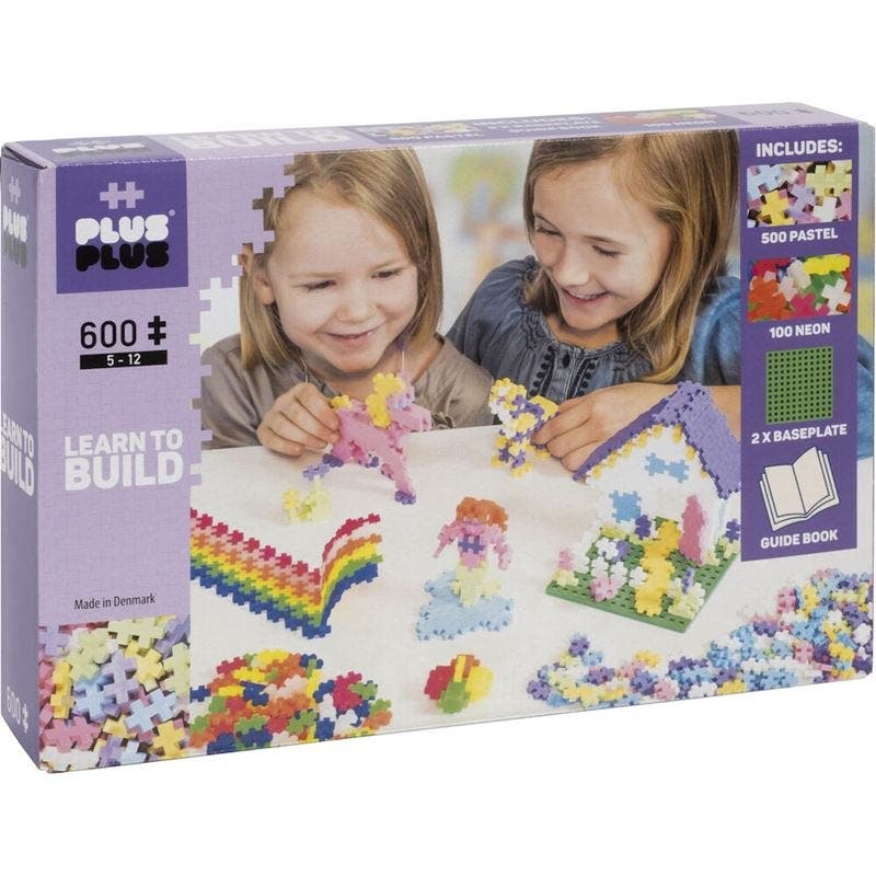 Plus-Plus Learn to Build / Pastel