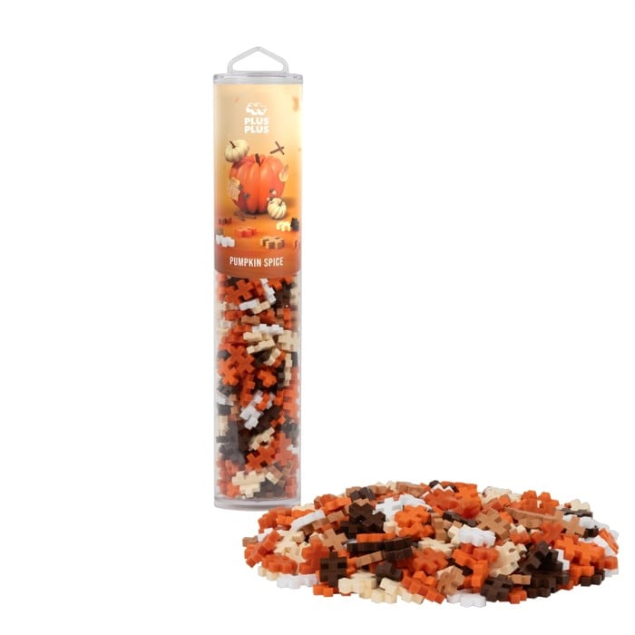 Plus-Plus, Pumpkin Spice Mix / 240 Pcs Tube
