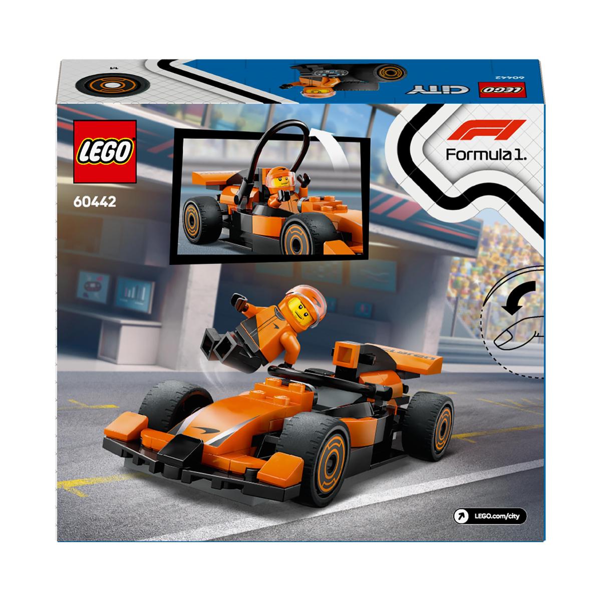 LEGO City Formula 1 60442, F1® förare med McLaren racerbil