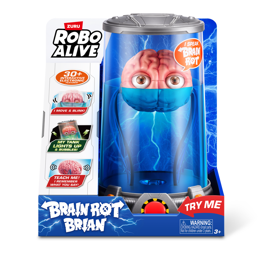 Robo Alive Brain Rot Brian – Talande robothjärna