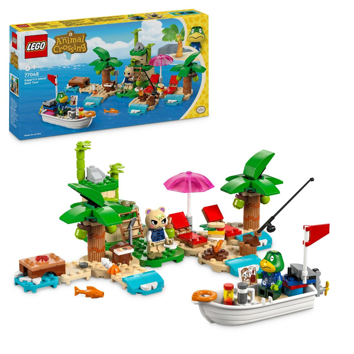 LEGO Animal Crossing 77048, Båttur till ön med Kapp'n