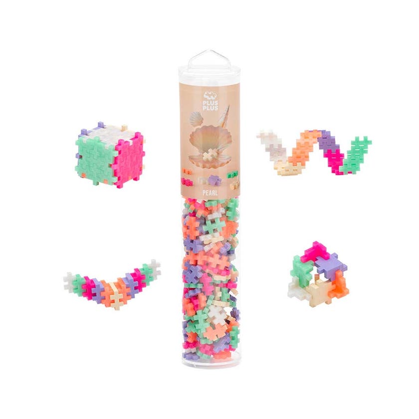 Plus-Plus Pearl mix / 240 pcs Tube