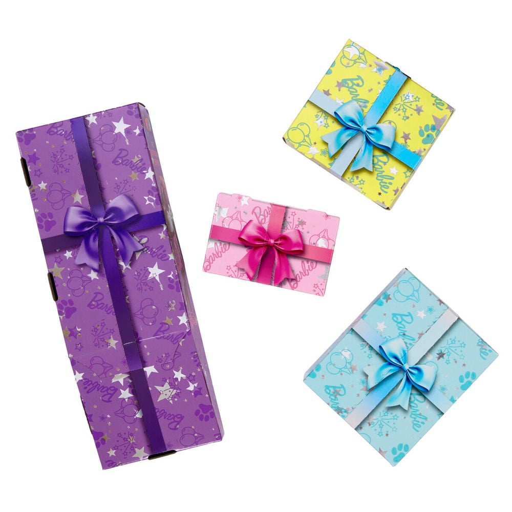 Barbie, Party Unboxed Svart Hår