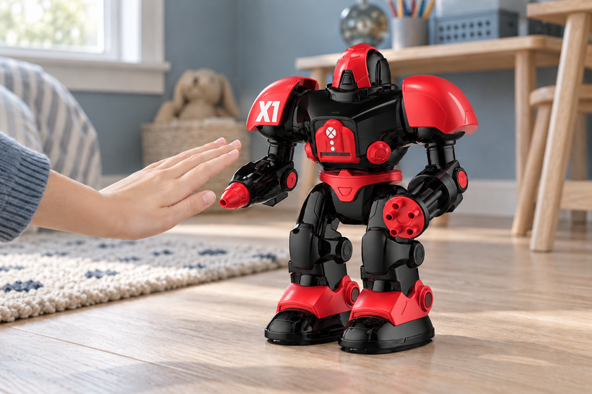 Hi-Tech, Mission Shooter Roboman SR-66 I/R. Skjuter tefat
