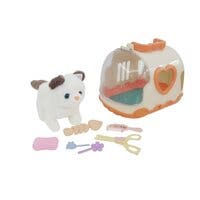 Mjukdjur i bur m tillbehör Katt