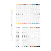 Illustrations Marker, Kompletterande Färger, Spets 1+8 Mm, 2