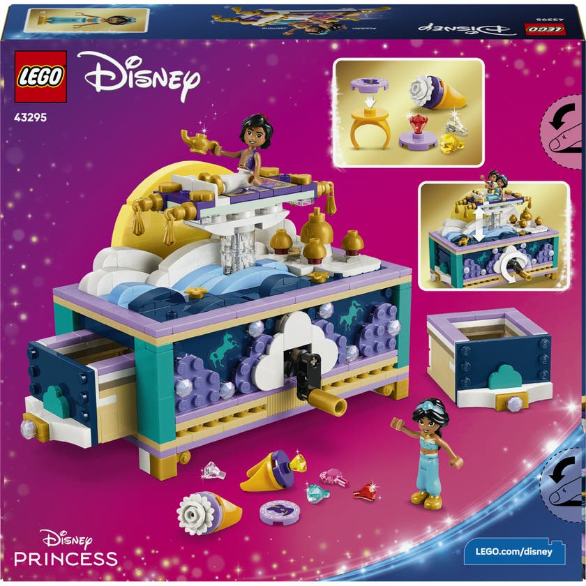 LEGO® │ Disney Princess Jasmines smyckeskrin Byggleksak 43295