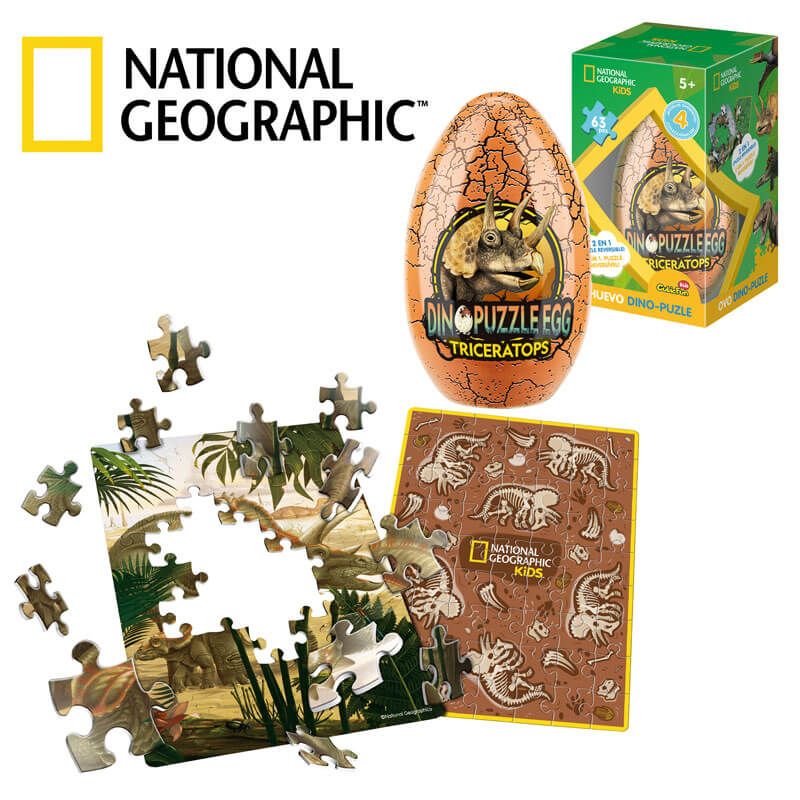 National Geographic Kids, Triceratops  Puzzle