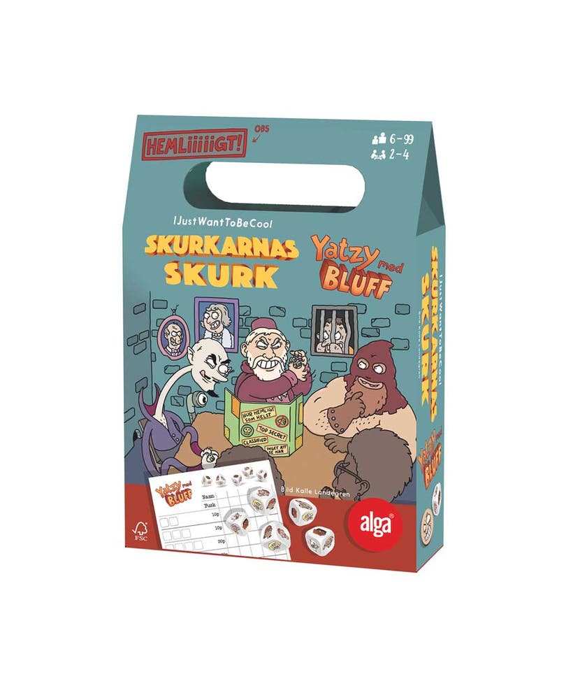 Alga, Yatzy med Bluff – Skurkarnas Skurk